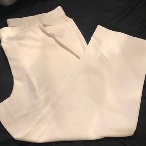 White pants size 22